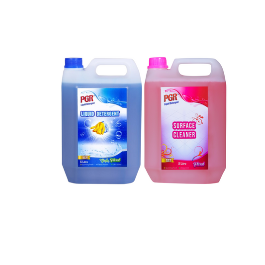 COMBO PGR DETERGENT 5L + PGR SURFACE & FLOOR CLEANER 5L
