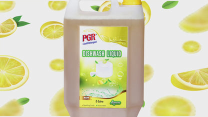 COMBO PGR Liquid Detergent 5 Litres + Surface Cleaner 5 Litres + Dishwash 5 Litres