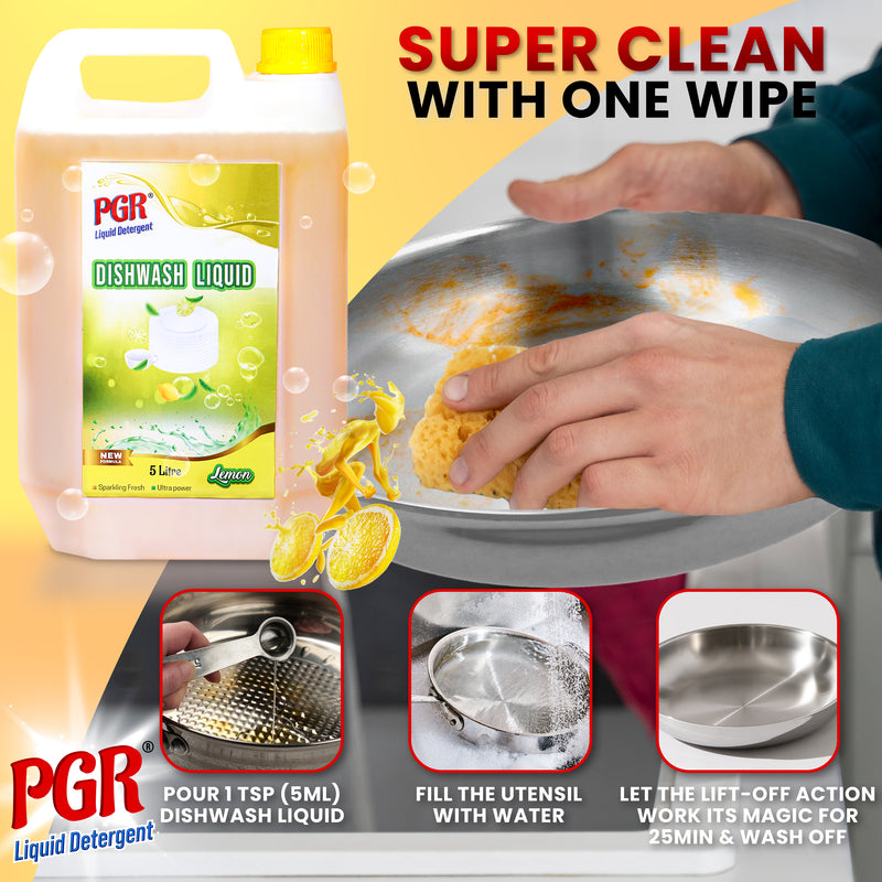 PGR Disinfectant Surface & Floor Cleaner Liquid, Floral Fragrance